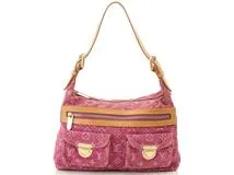 LOUIS VUITTON ルイヴィトン バギーPM モノグラム・デニム フューシャ M95212 2147200413815 【432】  の購入なら「質」の大黒屋（公式）