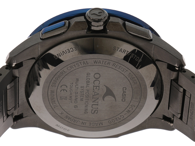 CASIO カシオ OCEANUS オシアナス GPSハイブリット電波ソーラー
