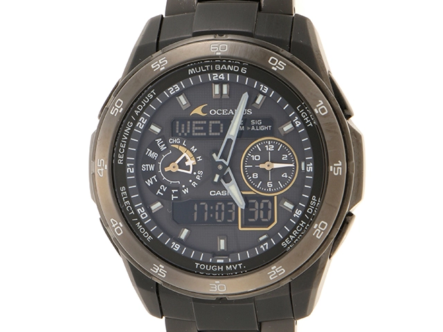 CASIO カシオ オシアナス OCW-T400TBB-1AJF チタン（IP処理） マルチ