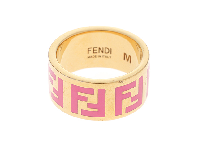 FENDI Forever ring ライトピンク　S
