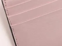 VALENTINO バレンチノ ロックスタッズ カードケース コインケース ピンク カーフ （2147200420905）【430】
