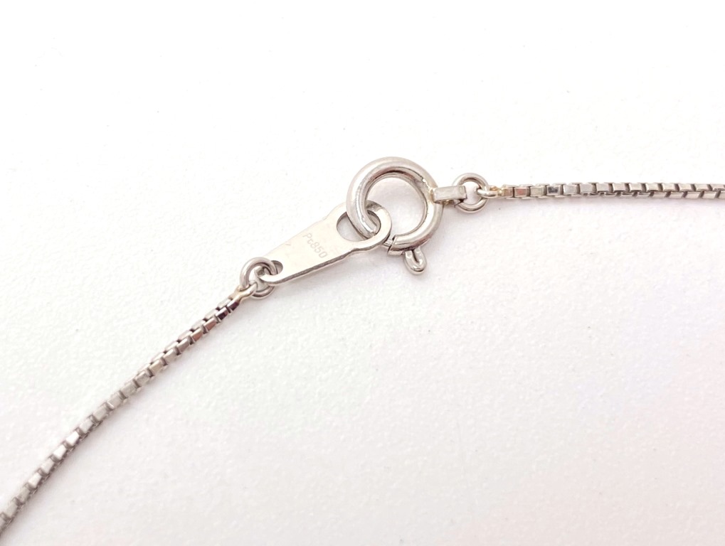 スノーブルー JEWELRY ネックレス PT850 3.4g 【432】 - 通販