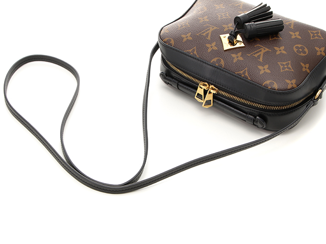 LOUIS VUITTON ルイヴィトン サントンジュ M43555 モノグラム ノワール