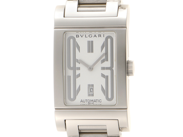 BVLGARI ブルガリ 腕時計 レッタンゴロ RT45S ステンレス 自動