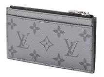 LOUIS VUITTON コインカード・ホルダー タイガラマ シルバー M30839