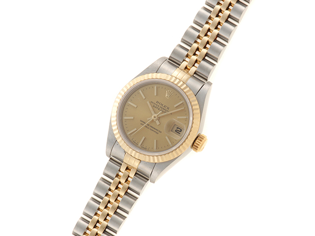 S番 ROLEX ロレックス 時計 デイトジャスト 69173 レディース 自動巻き