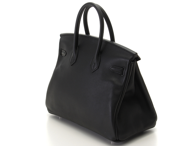 HERMES エルメス バーキン25 ハンドバッグ ヴォースイフト 黒 HERMES エルメス バーキン25 ハンドバッグ ヴォースイフト 黒