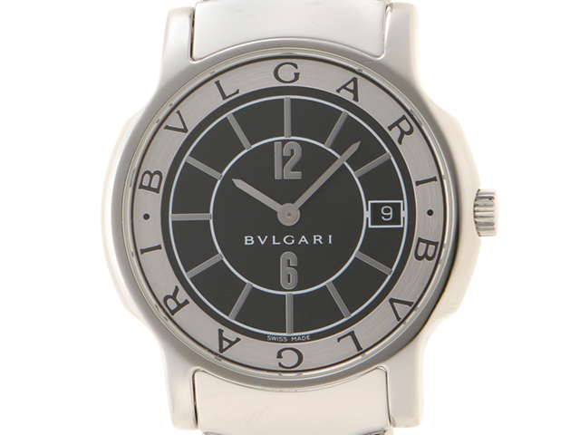 BVLGARI ブルガリ ソロテンポ ST35S クォーツ ブラック 【205】 の購入