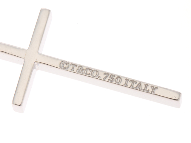 Tiffany&Co. ティファニー クロスネックレス WG ホワイト Tiffany&Co. ティファニー クロスネックレス WG ホワイト