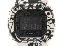 CASIO　カシオ　ＣＡG-SHOCK・ジーユニバース　ブラック文字盤　レザー　クオーツ　メンズ時計2147200443980　【430】
