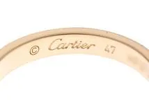 Cartier　カルティエ　ミニラブ 　リング　K18イエローゴールド　　パヴェダイヤ 　47　7号　SM【430】2147200447360