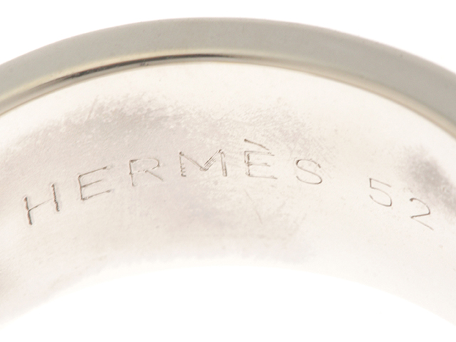 HERMES エルメス ケリーリング シルバー/イエローゴールド HERMES エルメス ケリーリング シルバー/イエローゴールド