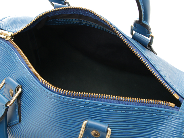 LOUIS VUITTON ルイ ヴィトン スピーディ25 エピ トレドブルー