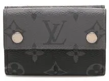 Louis Vuitton　ルイヴィトン　ディスカバリー・コンパクトウォレット　モノグラム・エクリプスリバース　M45417　【471】Ｙ