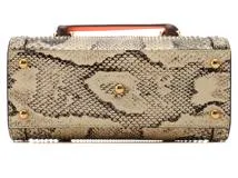 GUCCI グッチ ダイアナ ミニトートバッグ ベージュ パイソン