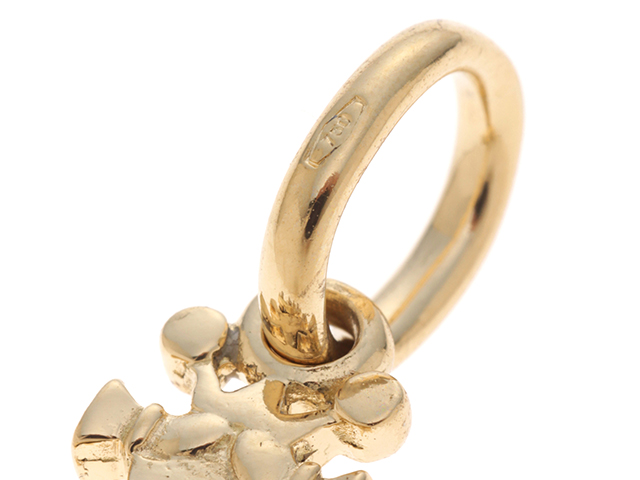 Pomellato ポメラート クイーン チャーム K18イエローゴールド 約2.2g