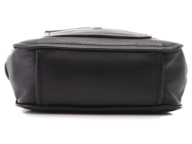 MARC JACOBS　マークジェイコブス　タイドアップ ショルダーバッグ ブラック レザー【472】2147200466781