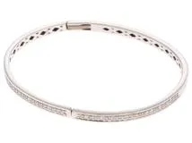 JEWELRY　ジュエリー　ブレスレット　K18ホワイトゴールド　ダイヤモンド　【430】2147200468235