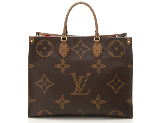 LOUIS VUITTON　ルイ・ヴィトン　オンザゴーGM　モノグラム・ジャイアントリバース　トートバッグ　M44576　旧型　 2147200474601　【205】