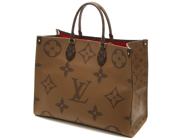 LOUIS VUITTON　ルイ・ヴィトン　オンザゴーGM　モノグラム・ジャイアントリバース　トートバッグ　M44576　旧型　 2147200474601　【205】