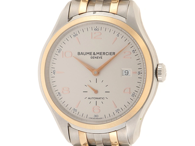 BAUME&MERCIER ボーム&メルシエ クリフトン MOA10140 RG/SS 自動巻き