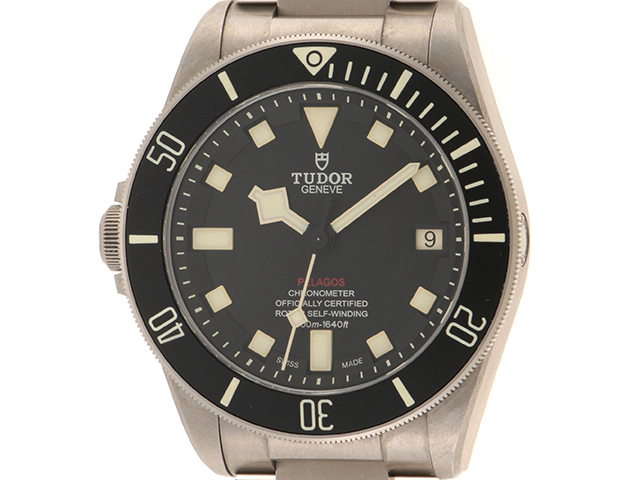 TUDOR チューダー チュードル ペラゴス レフトハンド ドライブ 25610TNL 自動巻き チタン メンズ  ブラック【430】2147200476254 の購入なら「質」の大黒屋（公式）