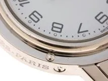 HERMES エルメス クリッパー CL4.210 ホワイト レディース クオーツ （2147200479989）【200】