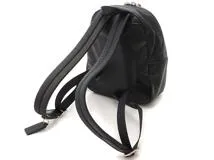 美品✨】COACH コーチ シグネチャー レザー PVCリュック 黒 グレー