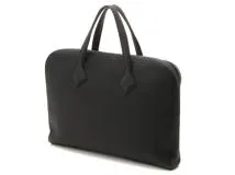 HERMES エルメス ヴィクトリアライト トゴ ブラック シルバー HERMES エルメス ヴィクトリアライト トゴ ブラック シルバー
