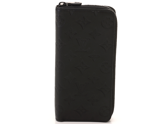 特上美品★ルイヴィトン モノグラム シャドウ ジッピーヴェルティカル 長財布 ルイ ヴィトン LOUIS VUITTON ジッピーウォレット・ヴェル