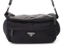 プラダ PRADA Re-Nylon ショルダーバッグ ブラック ナイロン
