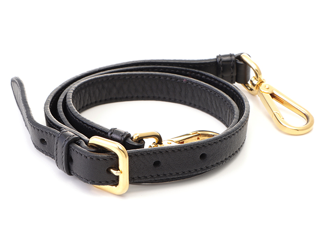 PRADA プラダ 2WAYショルダーバッグ ナイロン/レザー ブラック