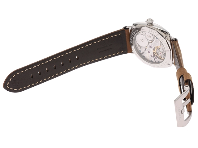 PANERAI パネライ 腕時計 ラジオミール ブラックシール PAM00183 ステンレス/革 ブラック文字盤 手巻き【472】SJ