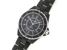 CHANEL - シャネル CHANEL H3131 J12 マットブラック セラミック