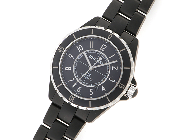 CHANEL シャネル J12 42mmマットブラック H3131 セラミック 男性