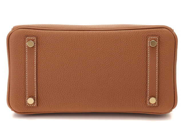 HERMES エルメス バーキン25 ゴールド GP ゴールド金具 トゴ U刻 2022