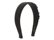 フェラガモ ブラック カチューシャ Salvatore Ferragamo フェラガモ FERRAGAMO カチューシャ
