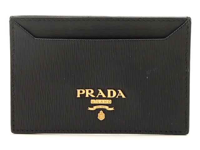 PRADA プラダ カードケース レザー ブラック 1MC208 2147200490304 
