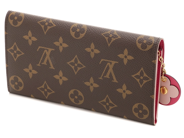 LOUIS VUUITTON　ルイ・ヴィトン　ポルトフォイユ・エミリー・フラワー モノグラム　M68313　2147200491080【472】