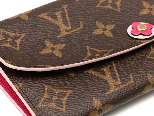 LOUIS VUUITTON　ルイ・ヴィトン　ポルトフォイユ・エミリー・フラワー モノグラム　M68313　2147200491080【472】