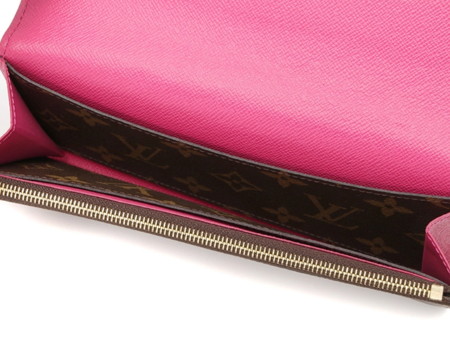 LOUIS VUUITTON　ルイ・ヴィトン　ポルトフォイユ・エミリー・フラワー モノグラム　M68313　2147200491080【472】