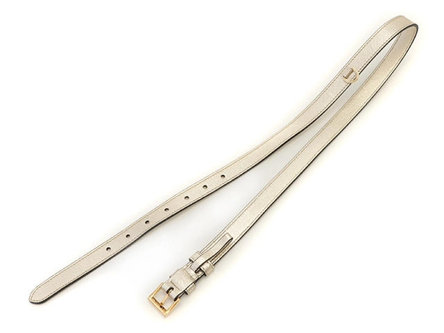 PRADA プラダ 2wayバッグ ゴールド サフィアーノ 【471】 Y