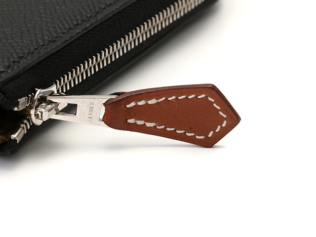 HERMES エルメス 財布 アザップロング シルクイン U刻印