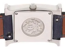 HERMES エルメス Hウォッチ HH1.210 ステンレススチール/革