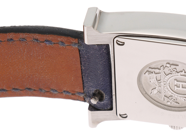 HERMES エルメス Hウォッチ HH1.210 ステンレススチール/革