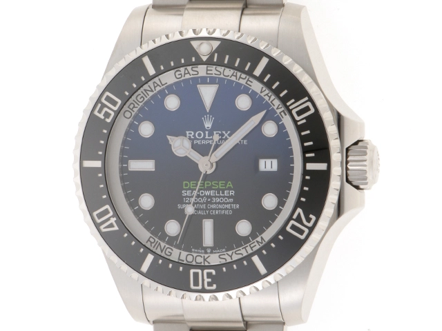 2021年2月正規品 ROLEX ロレックス 腕時計 シードゥエラー ディープシー 126660 Dブルー文字盤 ステンレス／セラミック 自動巻き【472】SJ