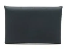 HERMES エルメス カルヴィ カードケース ブルーオーシャン ブルーパラダイス ヴォーエプソン A刻印 シルバー金具【473】