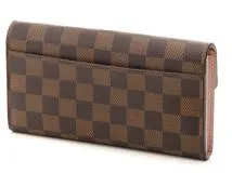 LOUIS VUITTON ルイヴィトン ポルトフォイユ・サラ ダミエ/ローズバレリーヌ 長財布 N60114 【208】2147200502809  の購入なら「質」の大黒屋（公式）