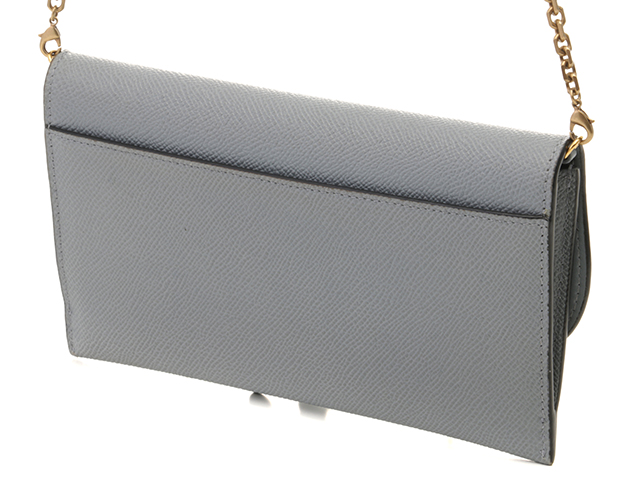 Dior ディオール サドル チェーンウォレット S5614CBAA グレー