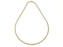 JEWELRY ノンブランドジュエリー ネックレス K18イエローゴールド ダイヤモンド2.0カラット 重さ約22.1g【472】SJ